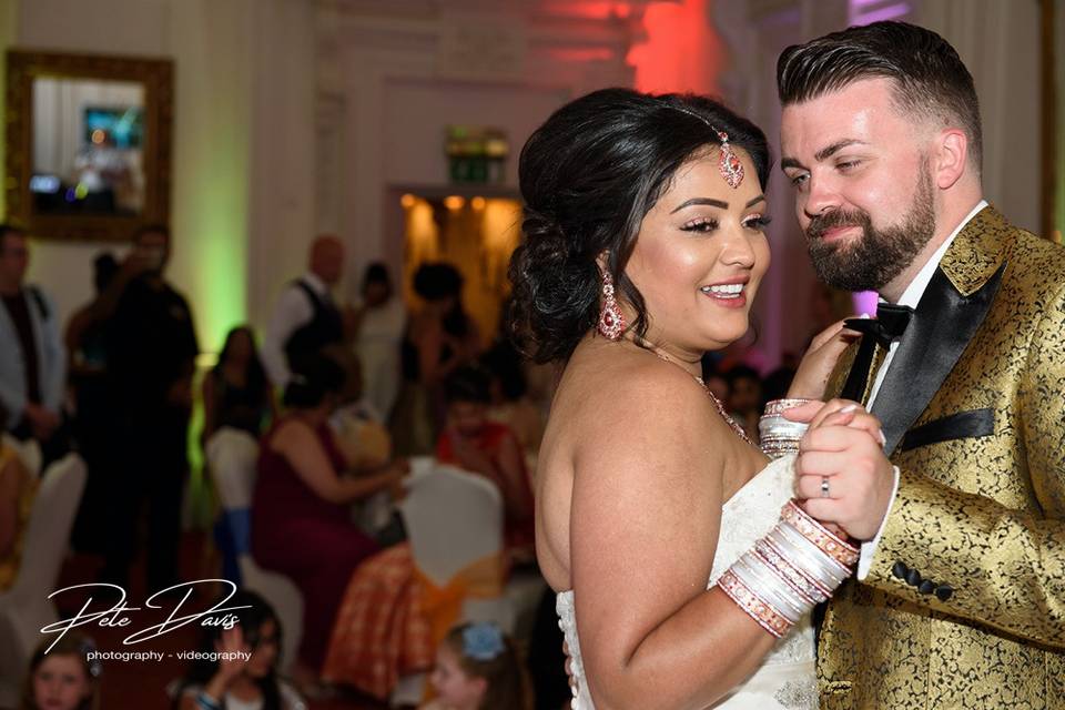 Wedding photo by Pete Davis
