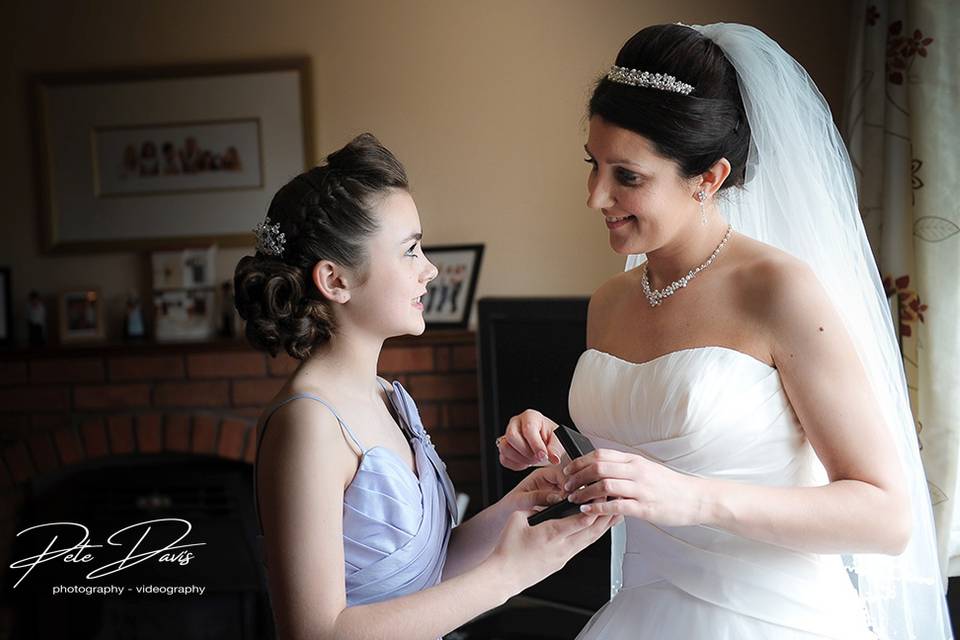 Wedding photo by Pete Davis