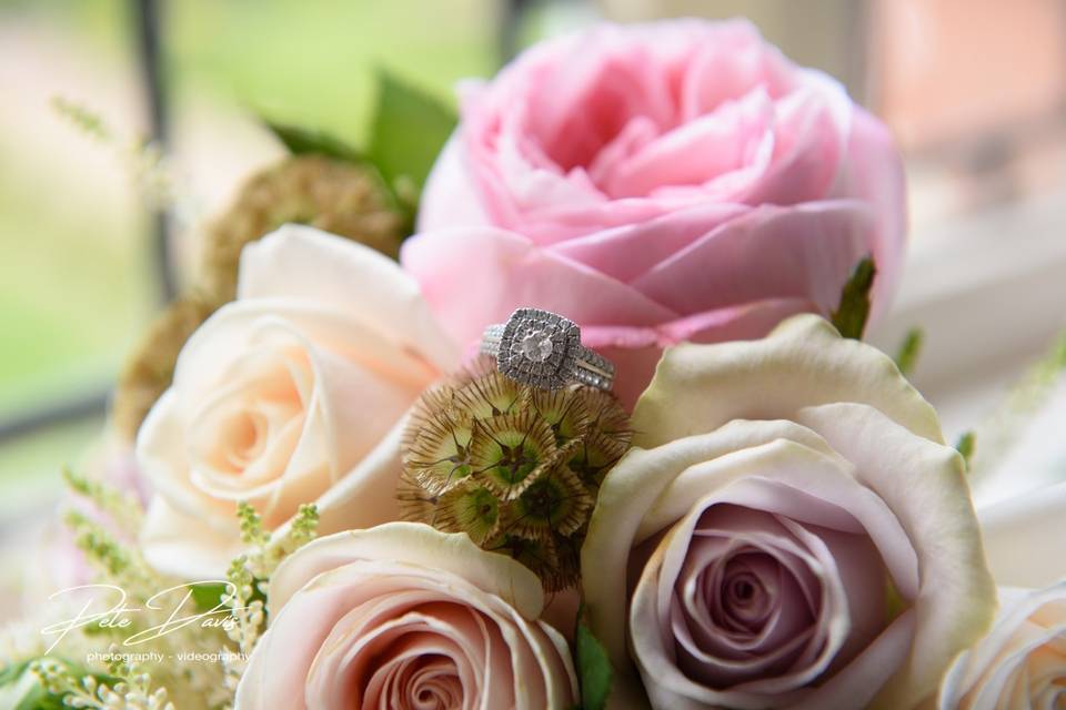 Wedding photo by Pete Davis