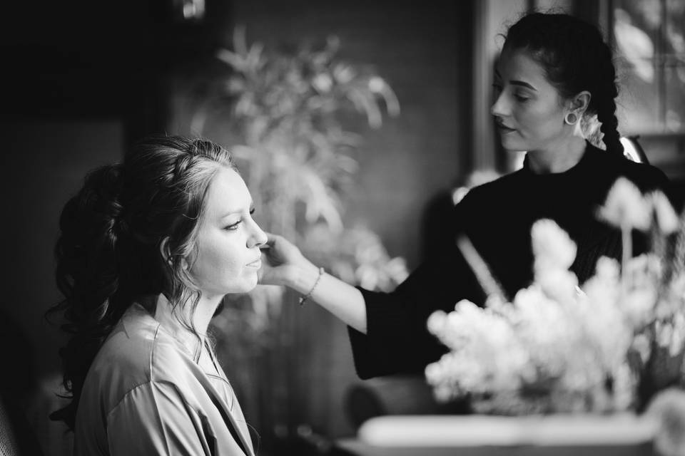 Bridal makeup