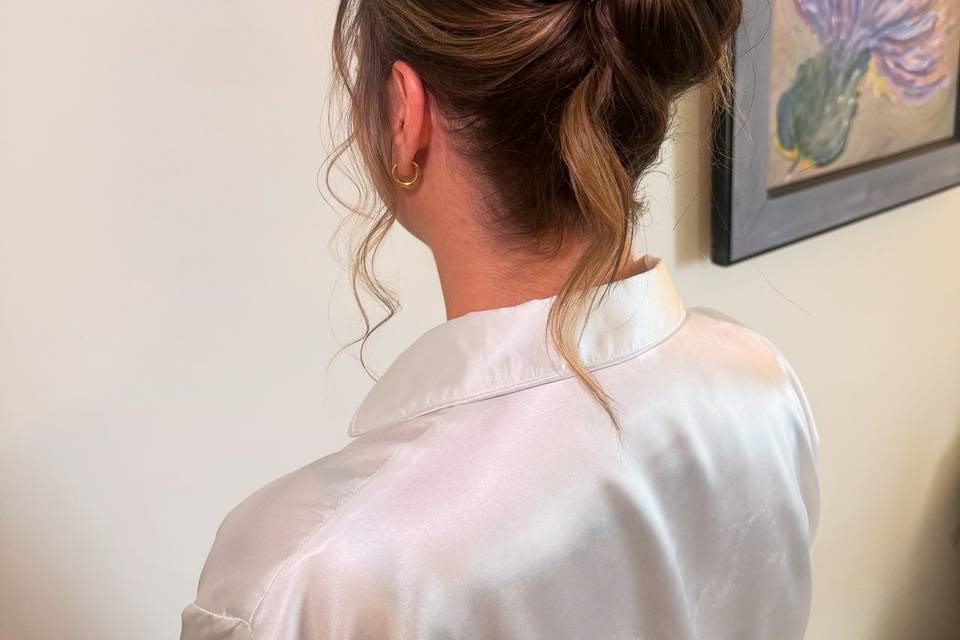 High hair up