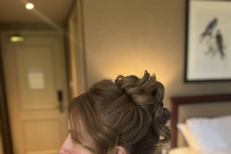 High updo