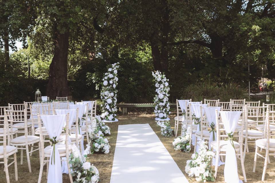 Outside ceremony