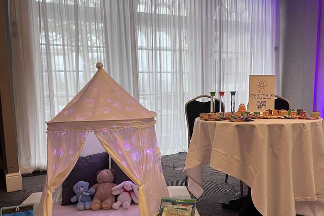 My set up for wedding fayres