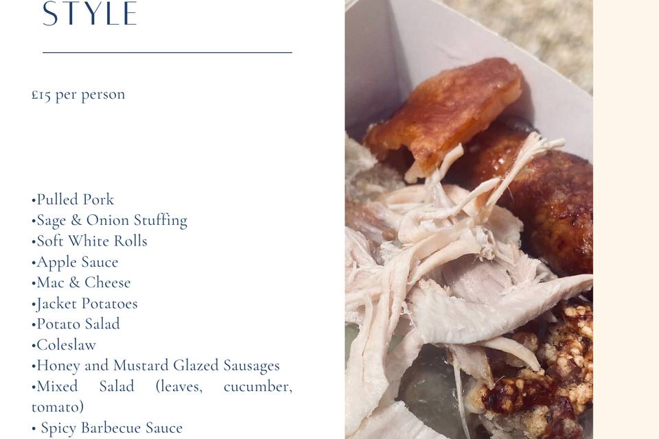 Our hog roast style