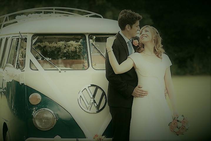 Vintage Wedding Camper