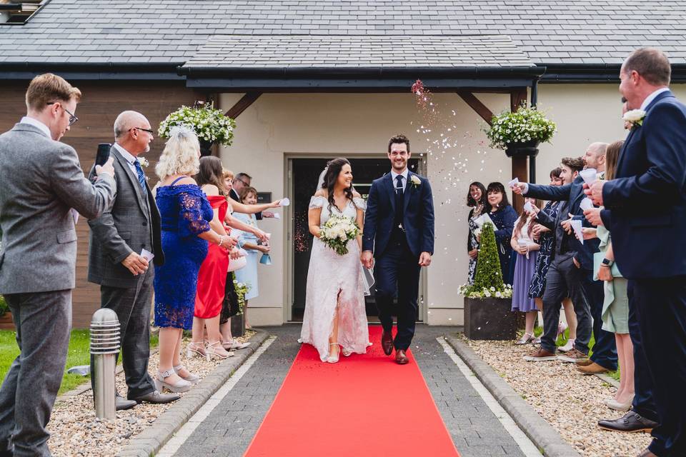 Intimate Wedding at Oldwalls