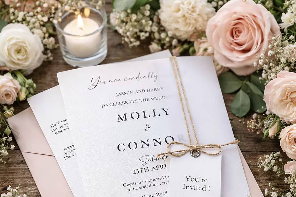 J Hughes Wedding Stationery