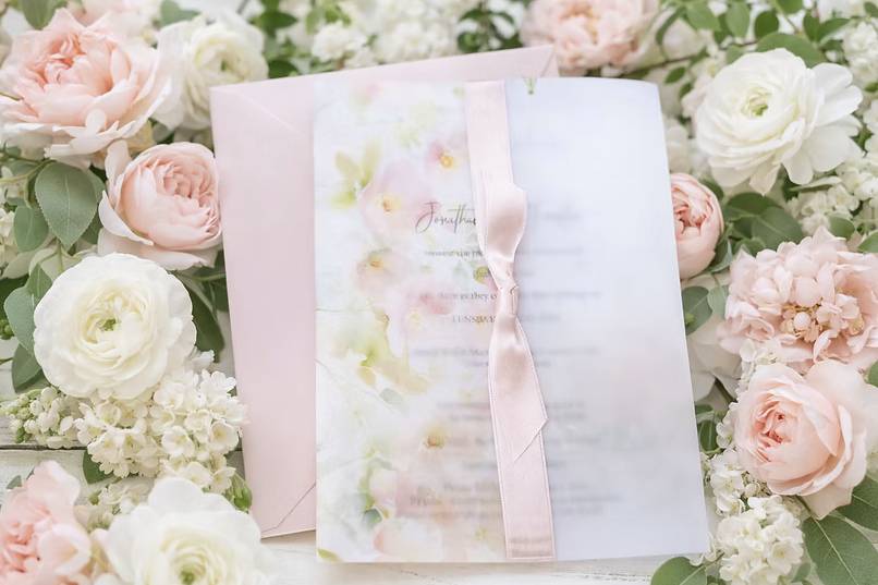 Vellum Jacket Invitations