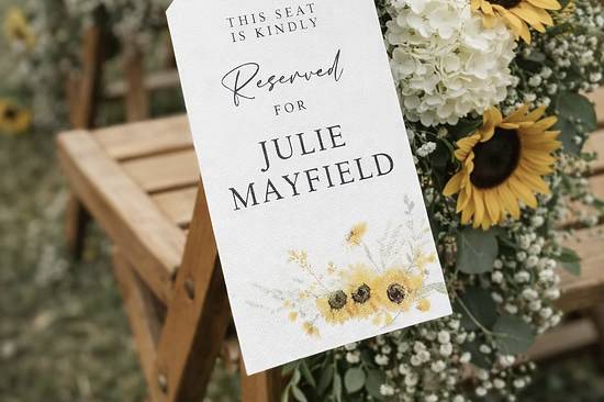 Reserved Seating Tags