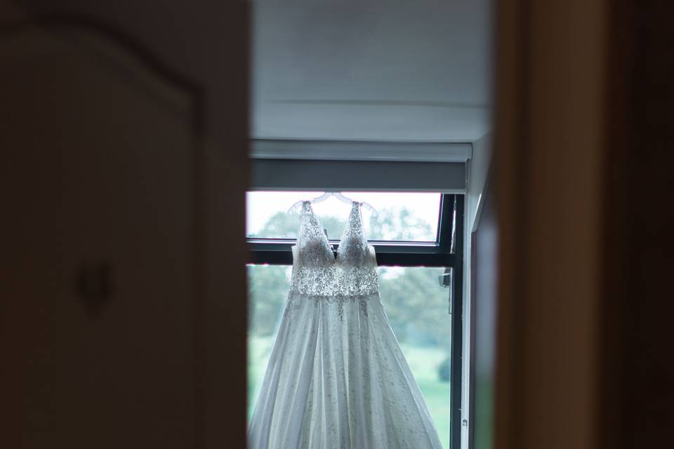 Wedding dress ready…