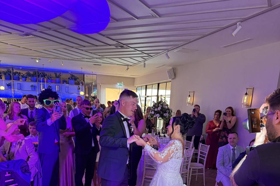 Bride & Groom shot