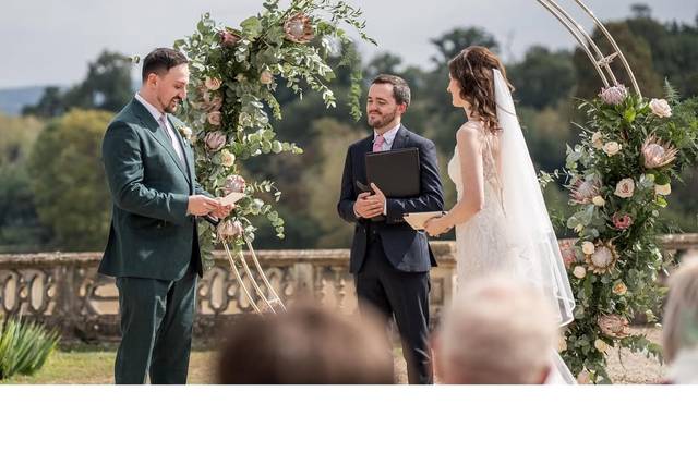 Floral Arch Ceremony