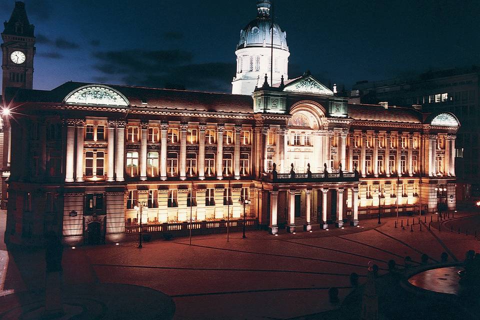 The Council House at night