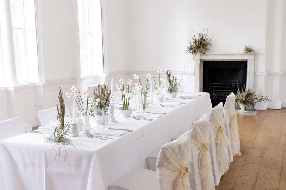 Beautiful dining space