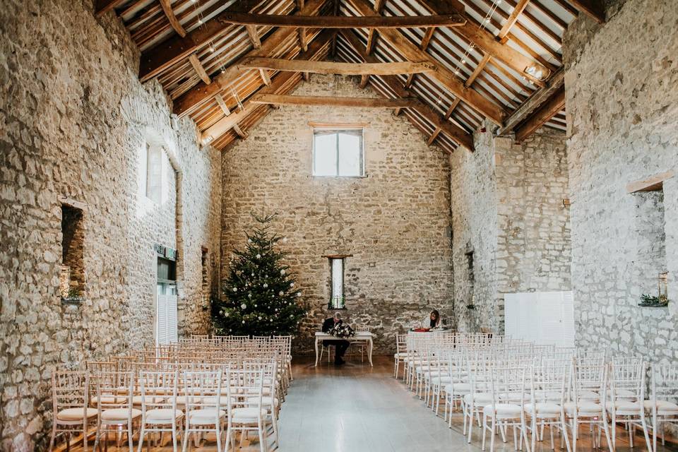 Tythe Barn entrance