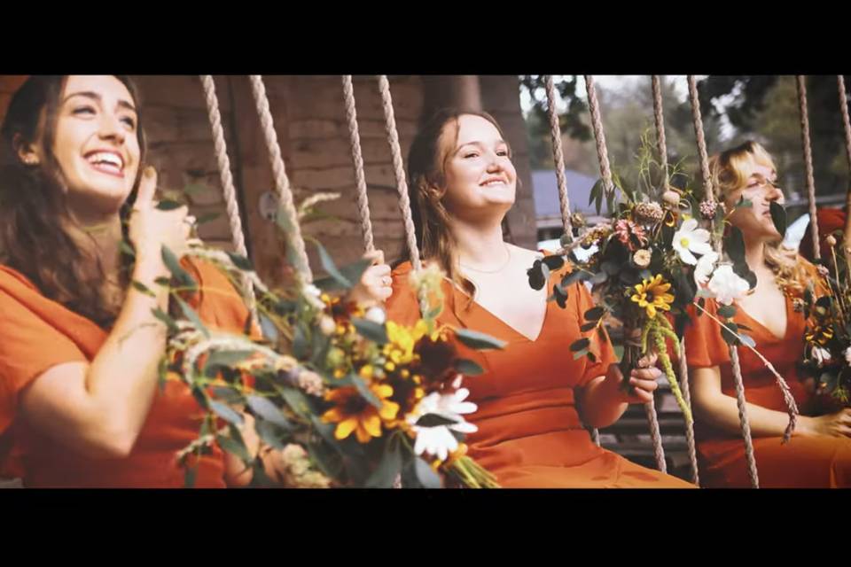 Bridesmaids at The Oaks