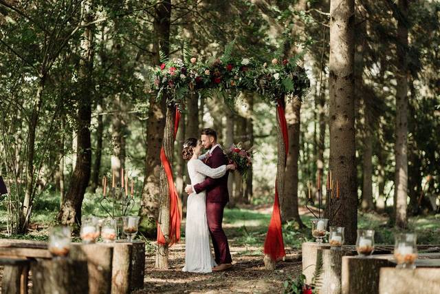 Woodland wedding