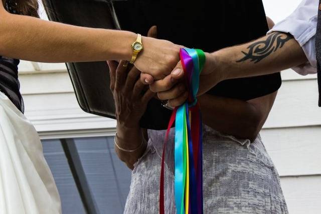 Handfasting ceremony