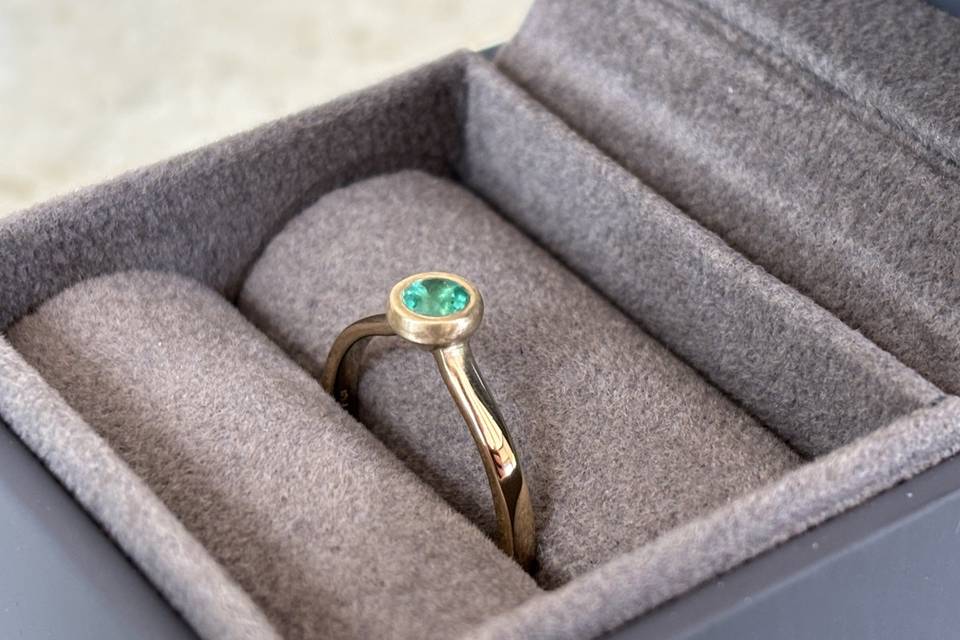 Gold and Emerald