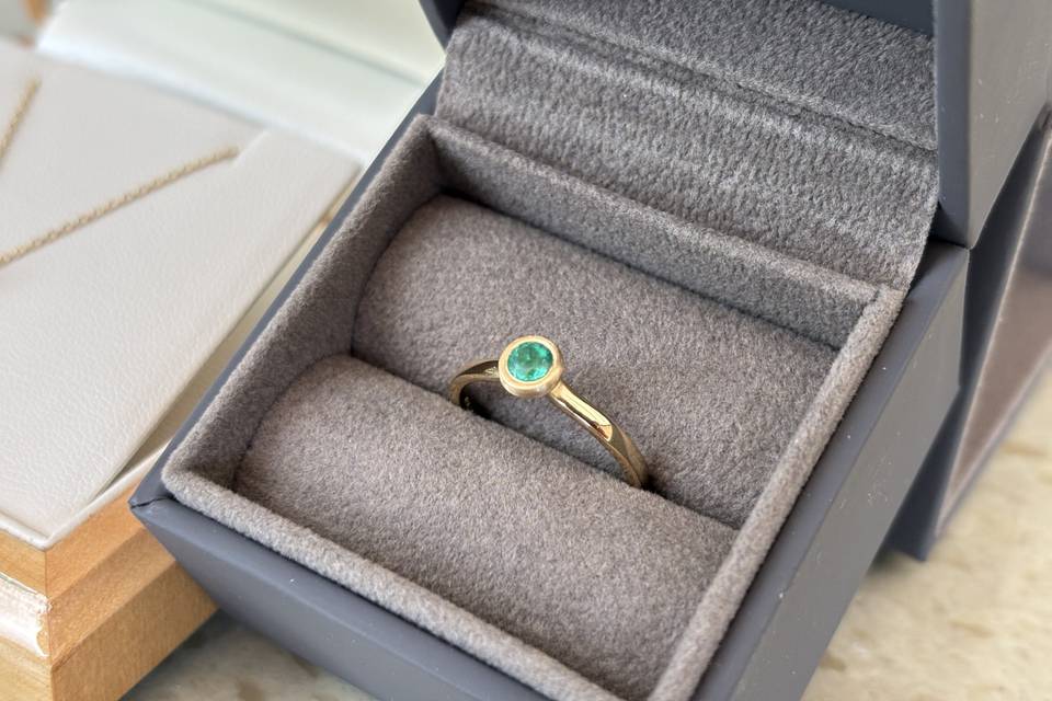 Gold and Emerald