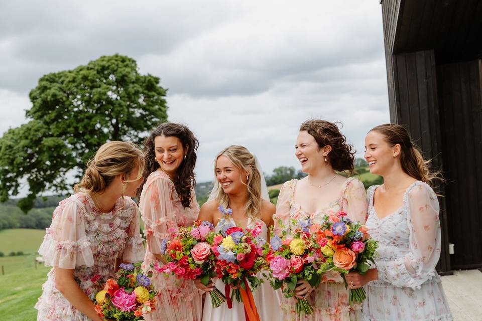 Botley Hill Barn wedding