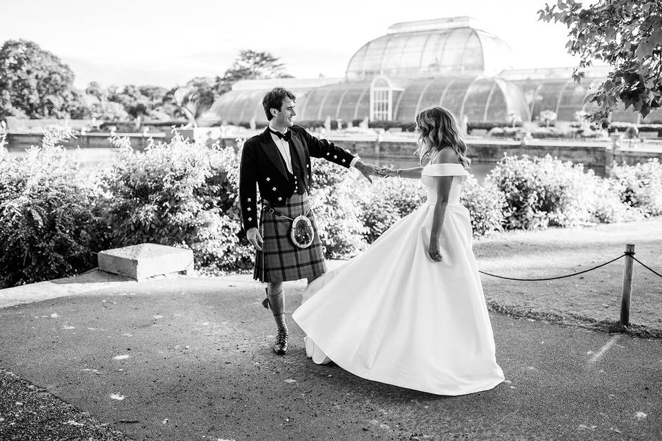 Kew Gardens wedding