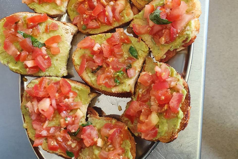 Canapes from all cuisines