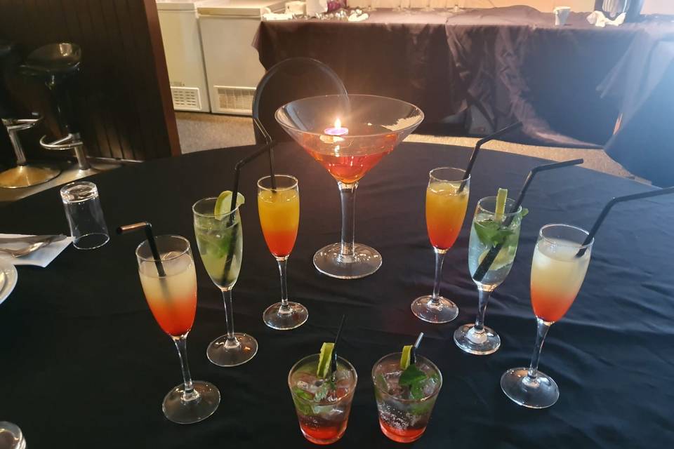 Welcome Drinks Available