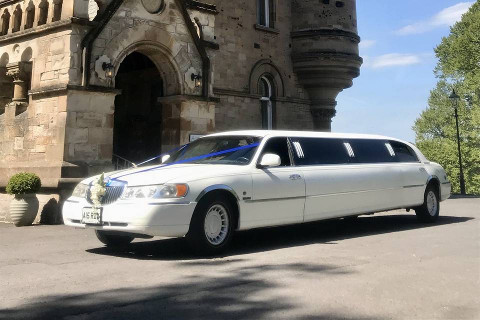 Wedding limo borders