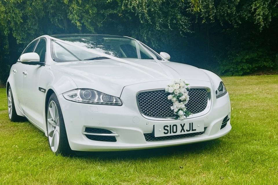 Bridal wedding car