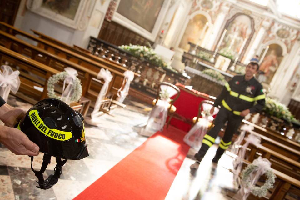 GROOM IN CHURCH