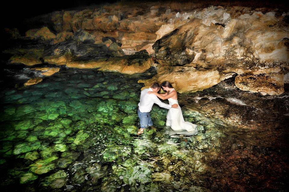 Bride and groom