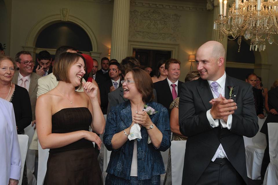 Ascot wedding ceremony