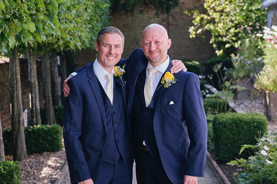 Groom and Best Man