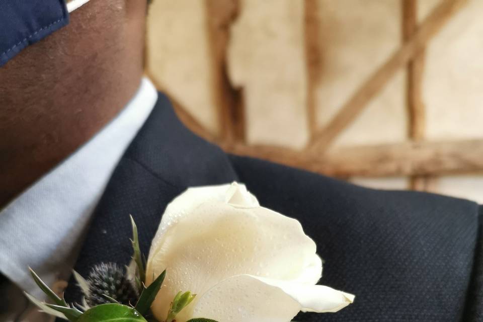 Rose Buttonhole