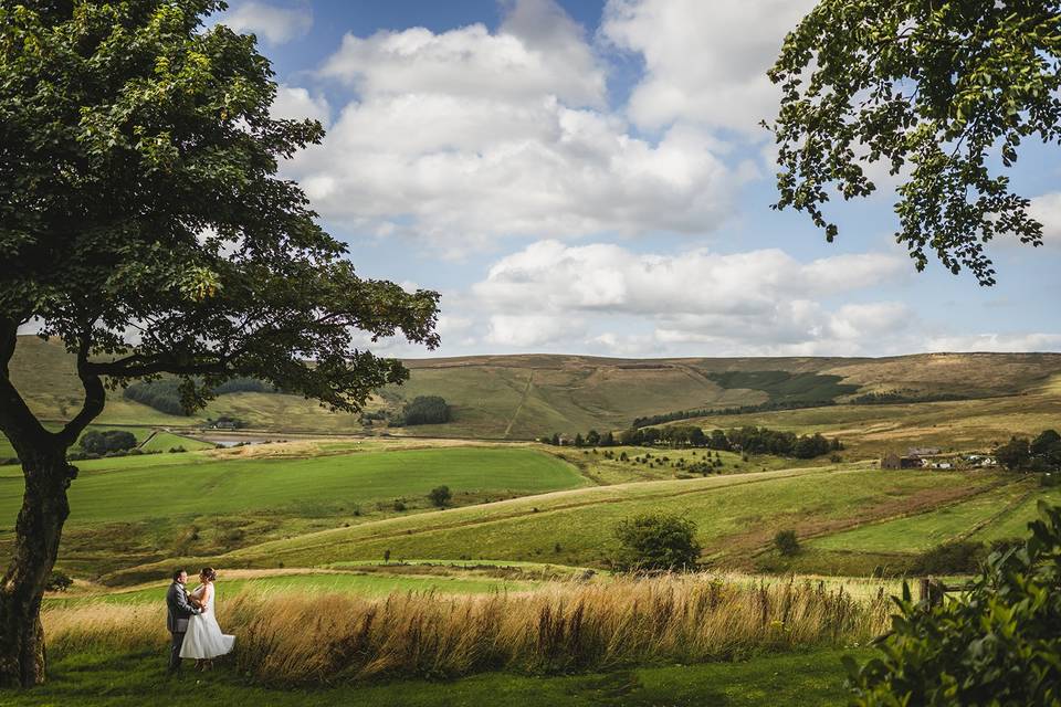 Castleshaw Valley Views