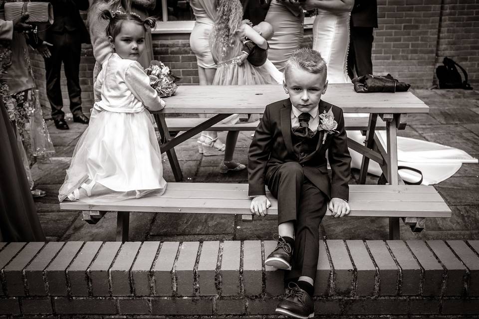 Bridal party kids