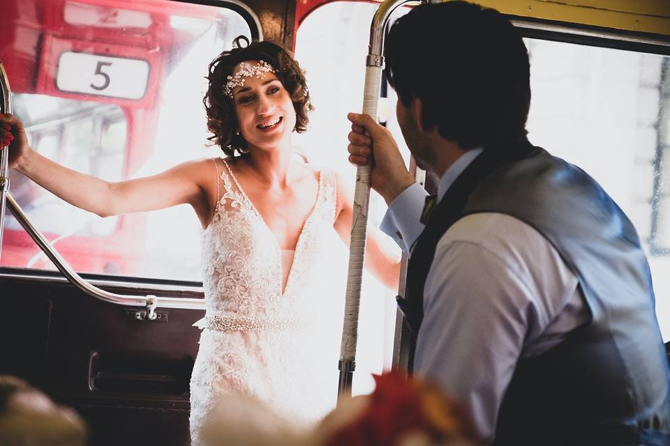 London bus couple