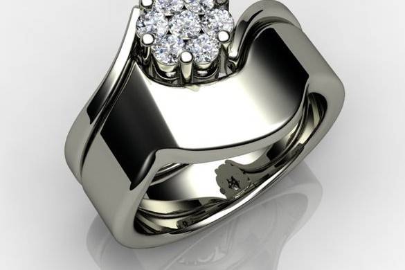 Very unique engagement ring