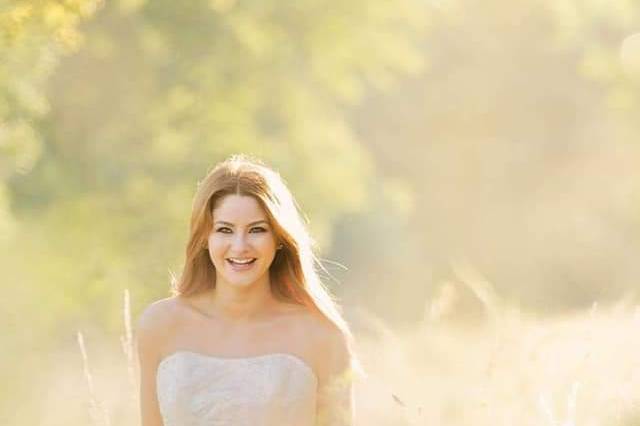 Bride on the meadow