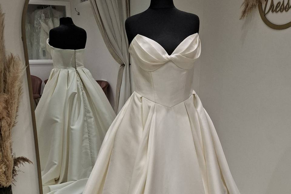Satin Ballgown