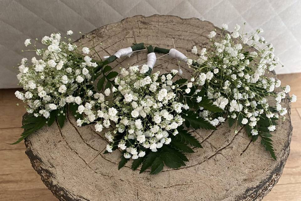 Gypsophila buttonholes