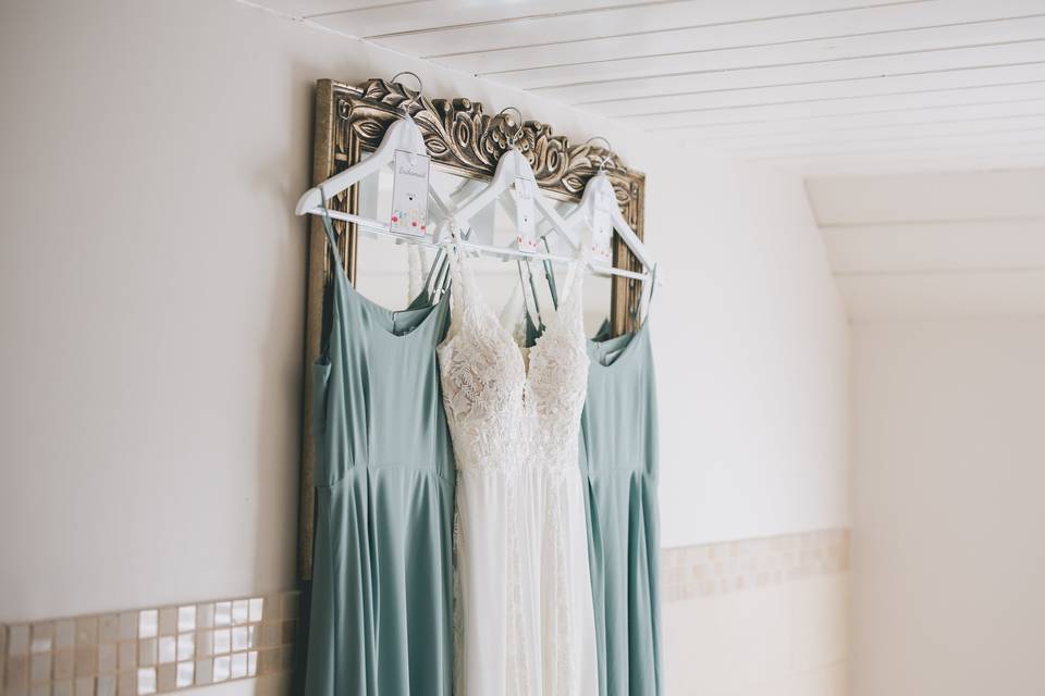 Bridal Suite at The Tithe Barn