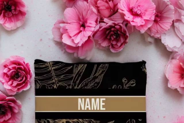 Personalised Makeup bag