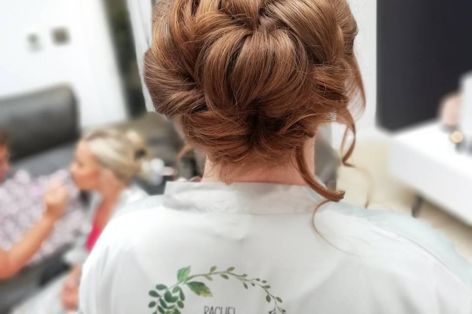 Beautiful updo