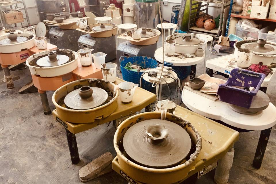 Pottery making class