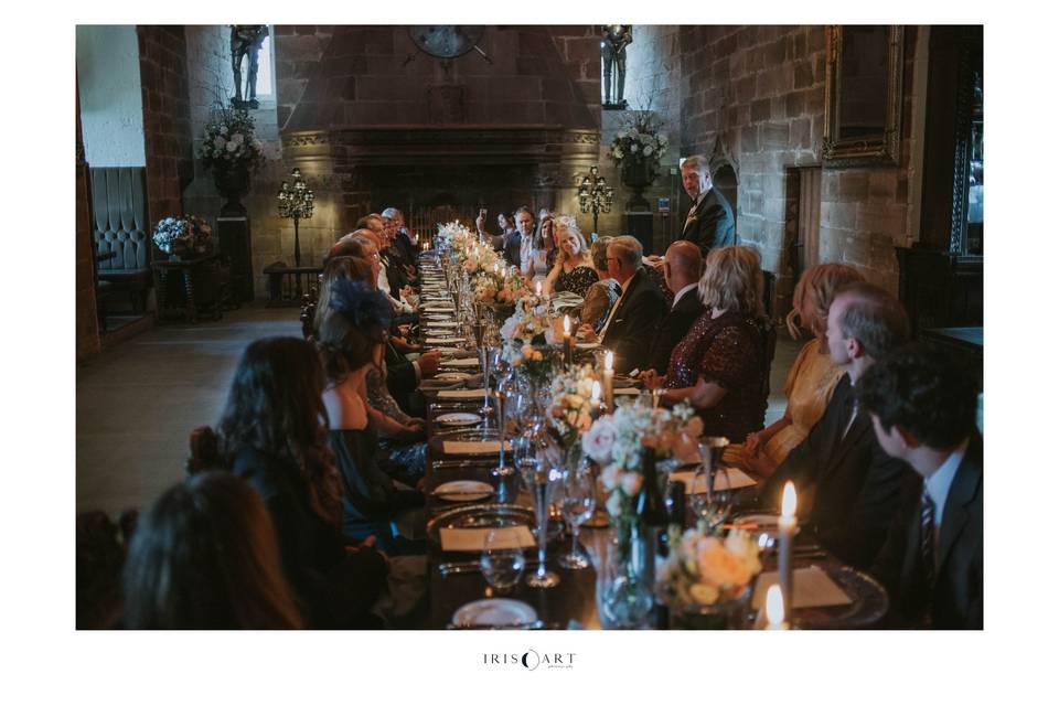 Borthwick Castle wedding