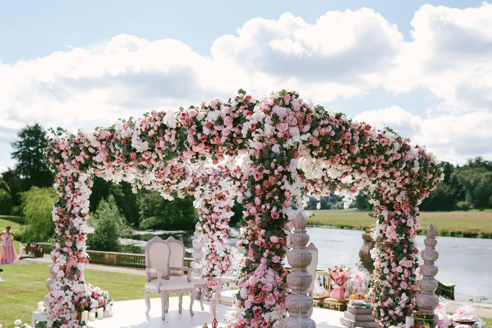 Outside ceremony