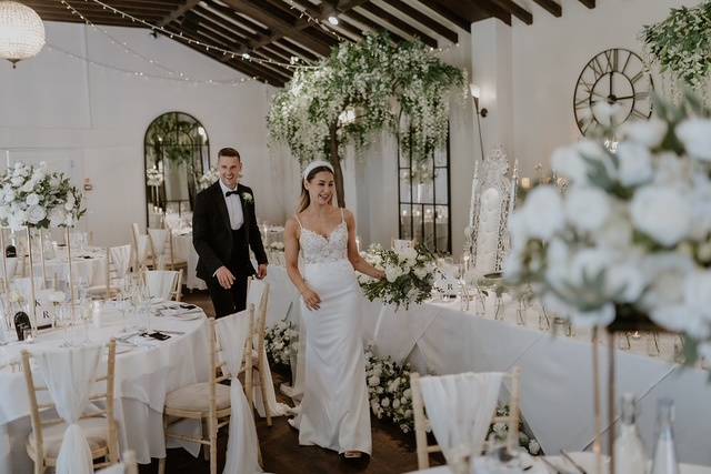 Wedding breakfast decor